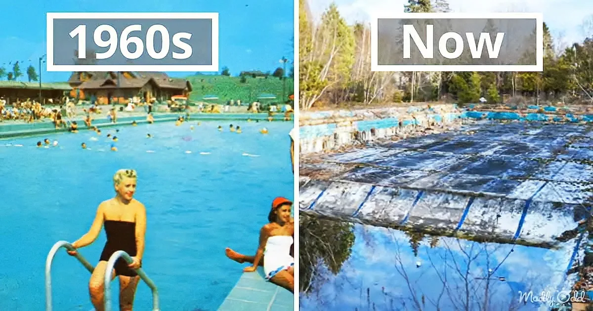 Photographer Finds Location of 1960s Postcards to See How They Look Now