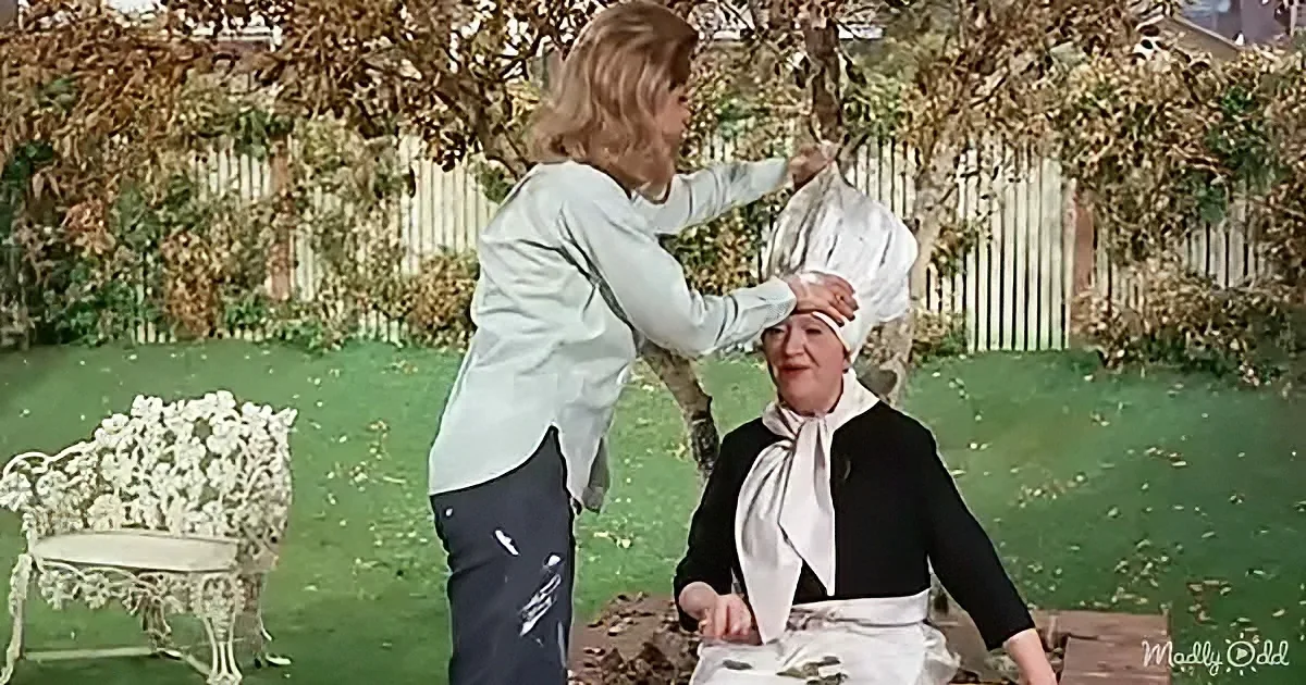 Aunt Clara moments from 'Bewitched'