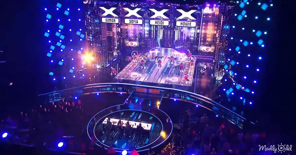 Urbancrew's hula-hoop routine on AGT