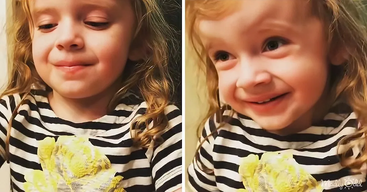 Toddler Pretends to Like Mom's Spaghetti