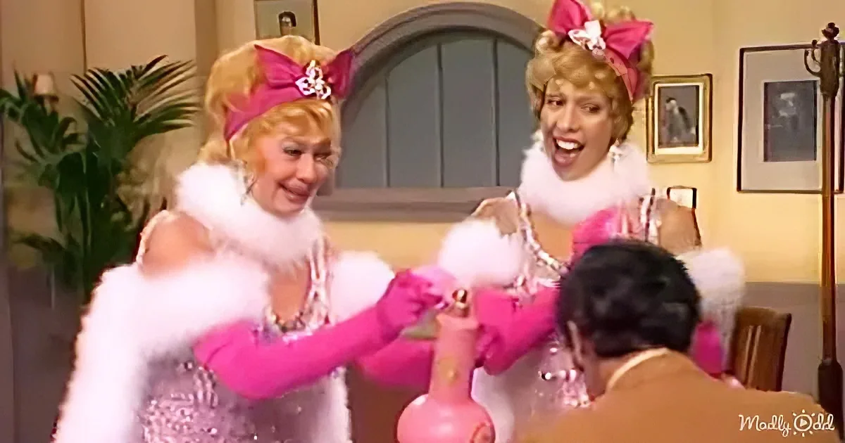 Lucille Ball and Carol Burnett