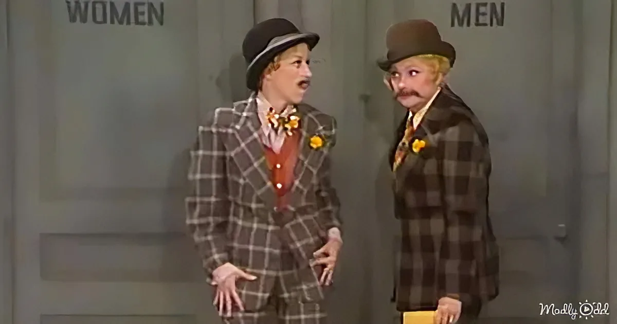 Lucille Ball and Carol Burnett