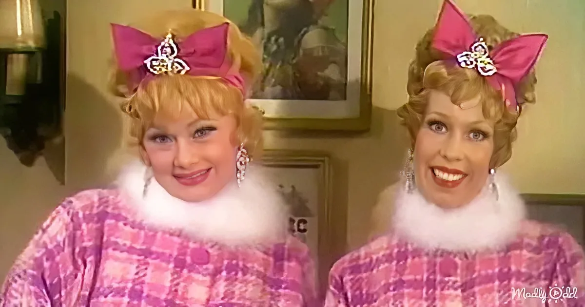 Lucille Ball and Carol Burnett