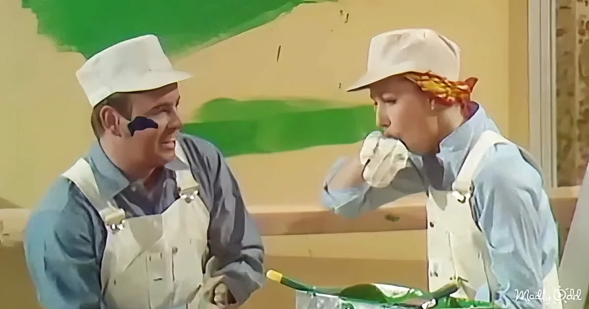 Carol Burnett and Tim Conway