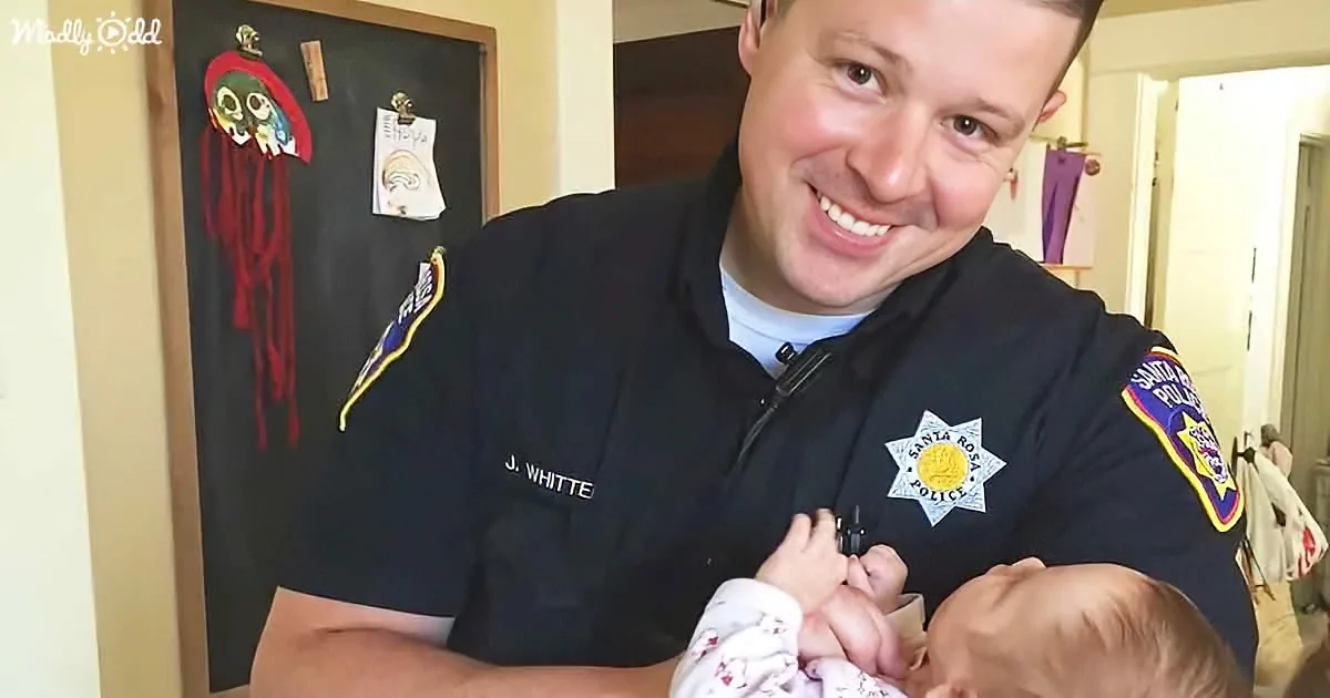 Homeless Pregnant Woman Asks California Cop to Adopt Her Baby Girl