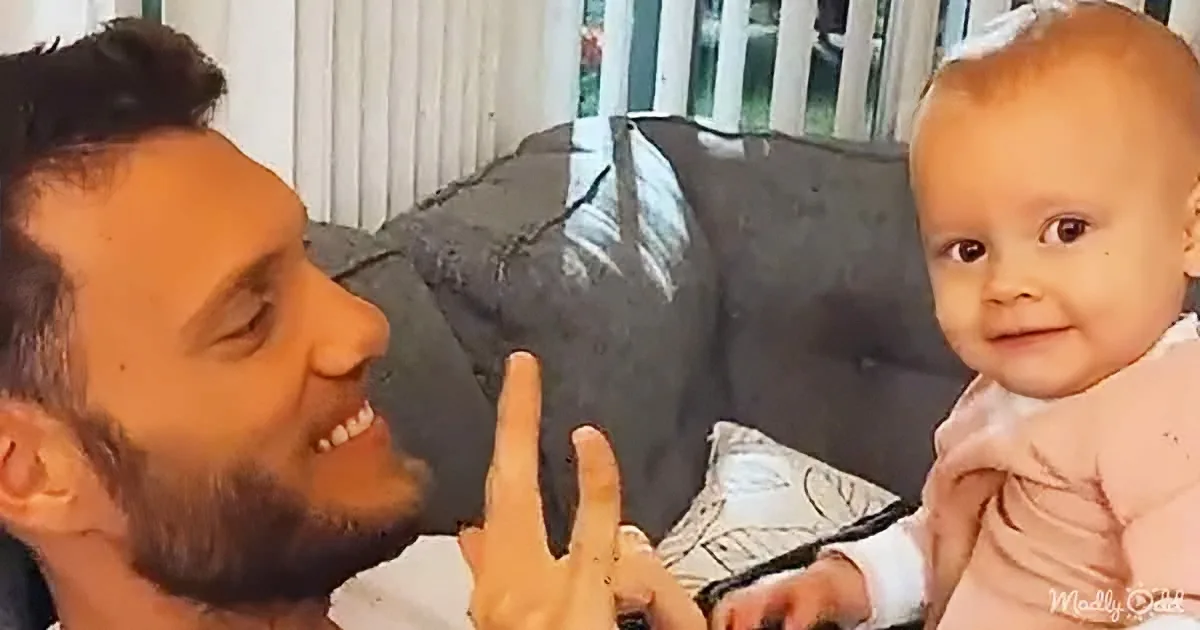 Inspiring Family Teaches Their Baby to Communicate Using American Sign Language