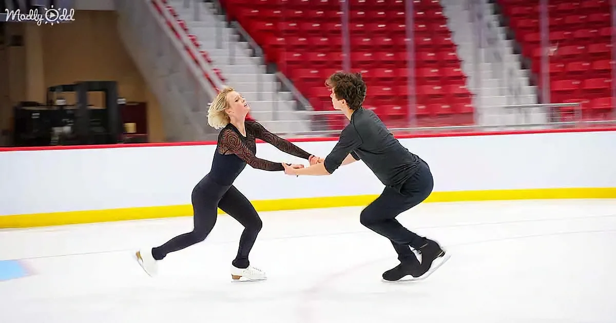 Israeli ice dancers Elizabeth Tkachenko & Alexei Kiliakov