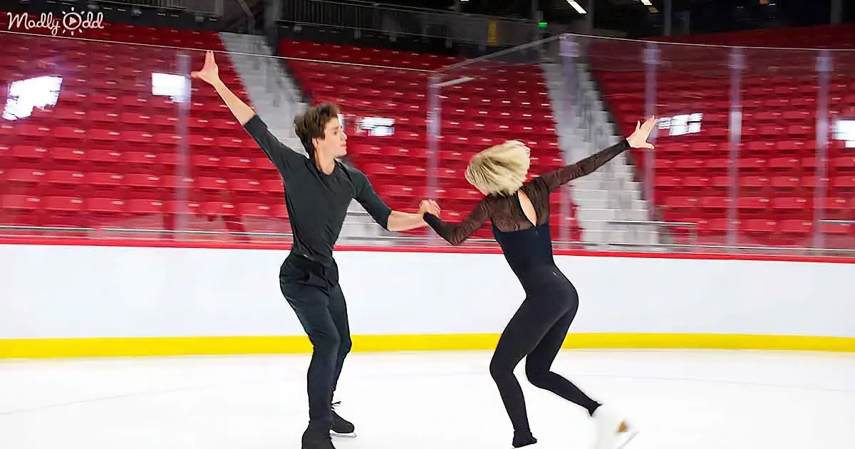 Israeli ice dancers Elizabeth Tkachenko & Alexei Kiliakov
