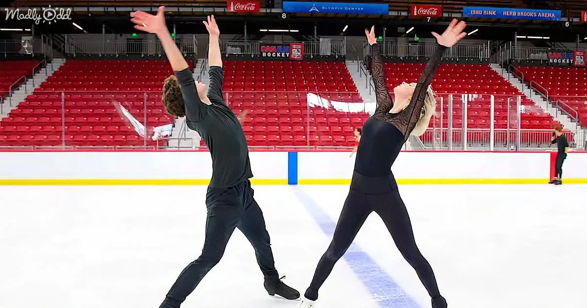 Israeli ice dancers Elizabeth Tkachenko & Alexei Kiliakov