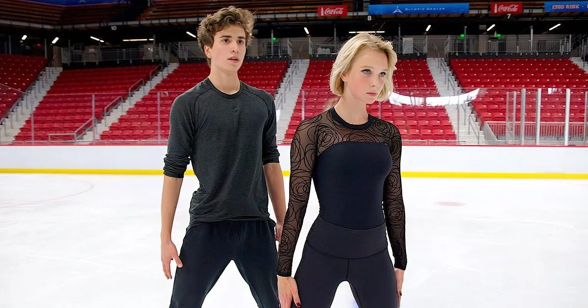 Israeli Ice Dancers Deliver Heart-Stopping Performance to 'Run Boy Run'