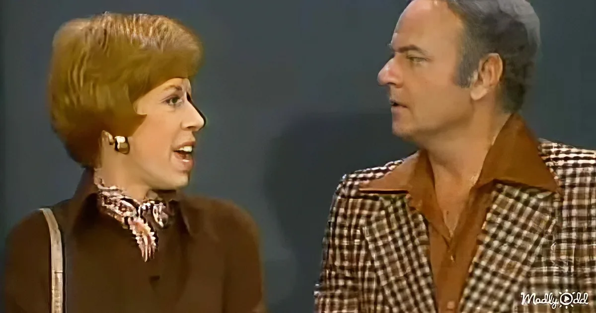 Carol Burnett and Harvey Korman