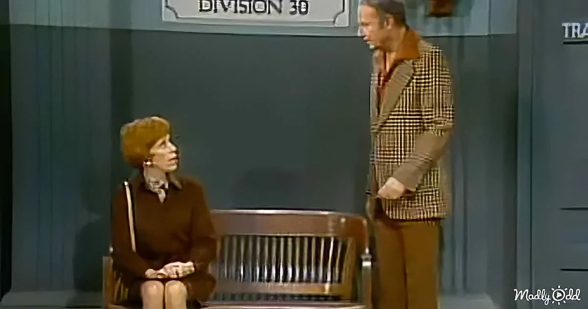 Carol Burnett and Harvey Korman
