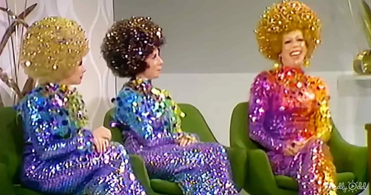 Carol Burnett's glam girl-band