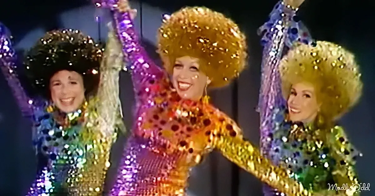Carol Burnett's glam girl-band