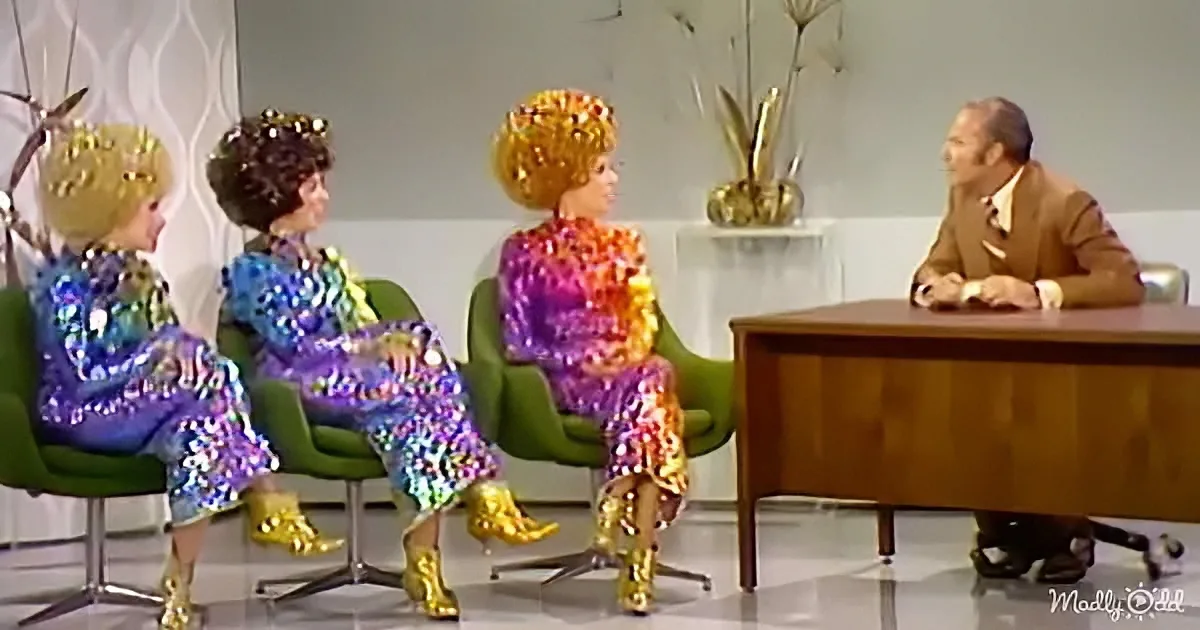 Carol Burnett's glam girl-band