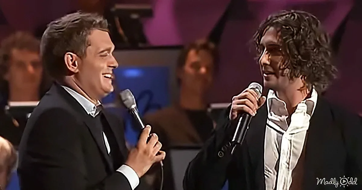 Michael Bublé and Josh Groban