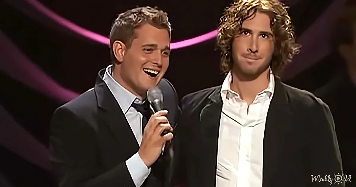 Michael Bublé and Josh Groban
