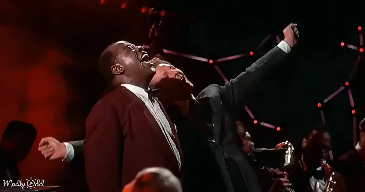 Louis Armstrong and Danny Kaye