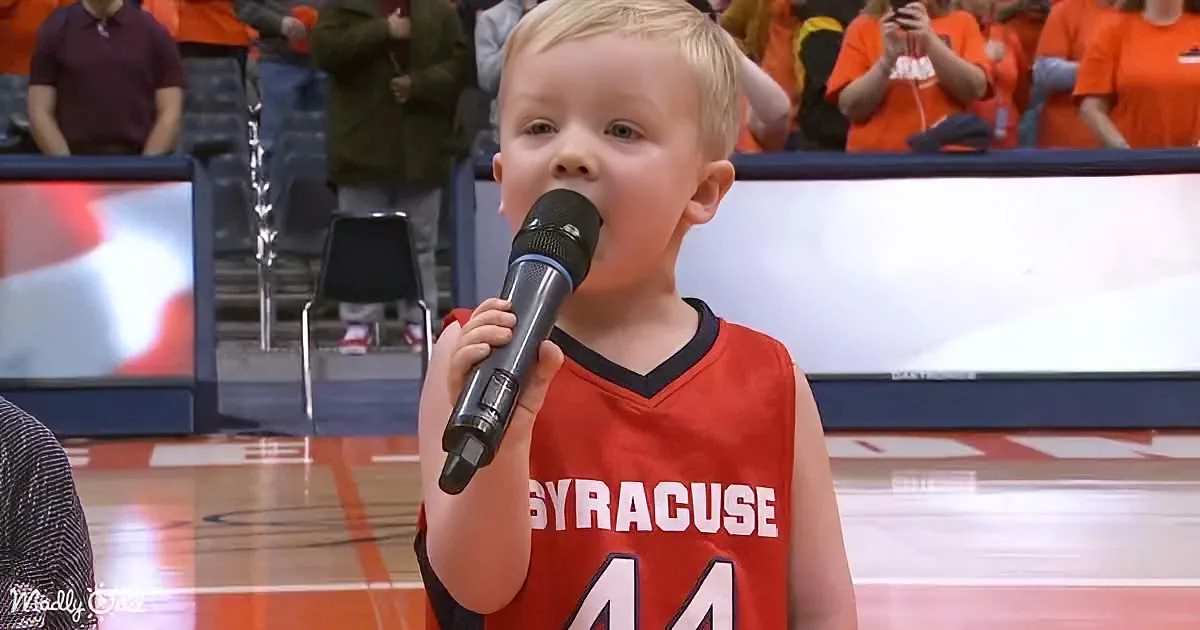 Unbelievable 3-Year-Old National Anthem Singer