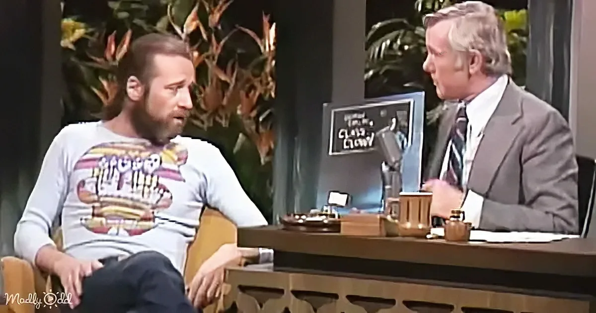 George Carlin and Johnny Carson