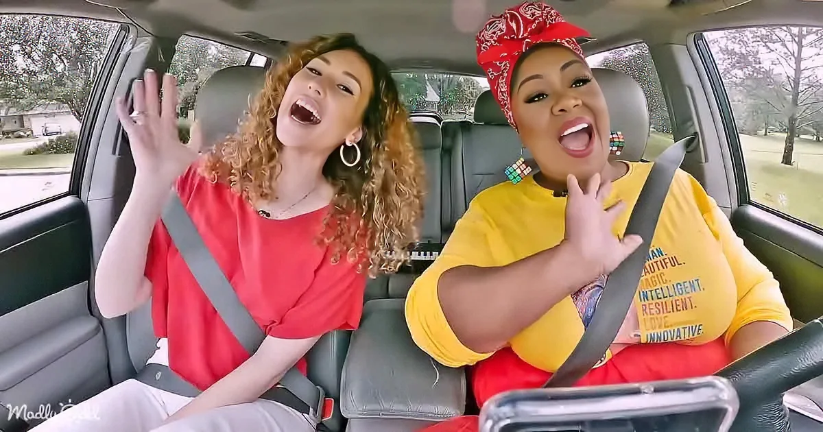 The Original Singer of ''Never Enough'' Does Epic Carpool Karaoke