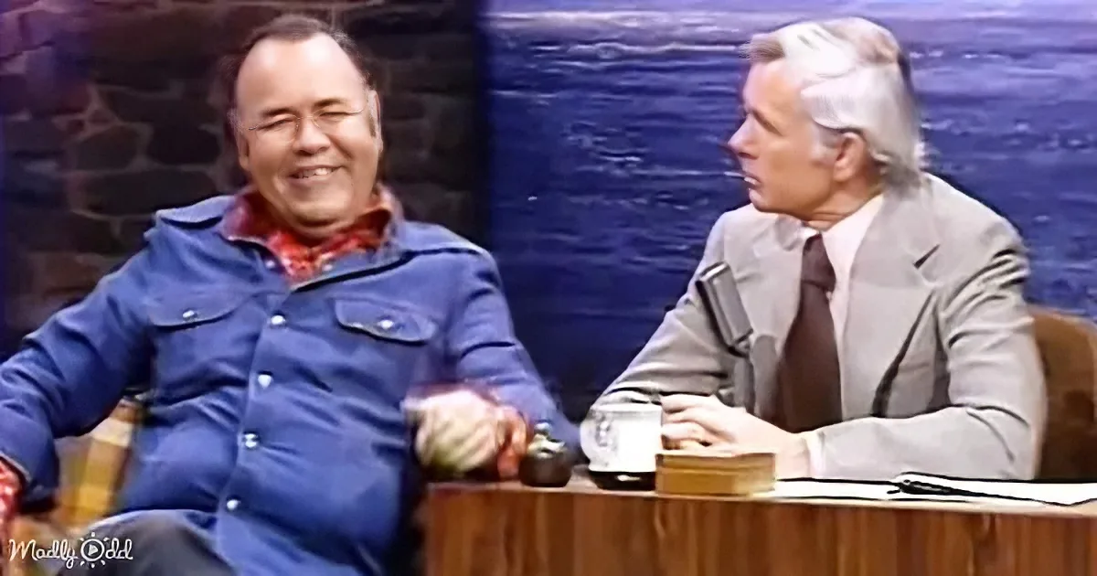 Johnny Carson and Jonathan Winters