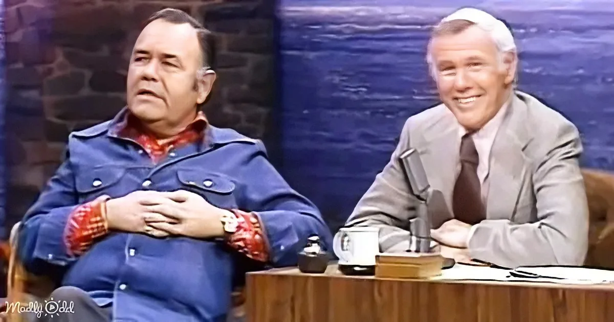 Johnny Carson Cracks up at Jonathan Winters' Political Impressions