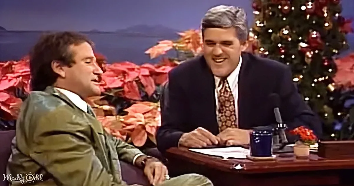 Robin Williams and Jay Leno