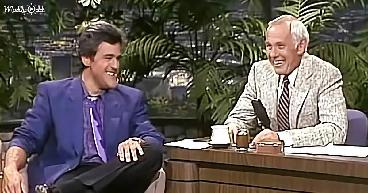 Jay Leno's Uproarious Airline Story Has Johnny in Stitches