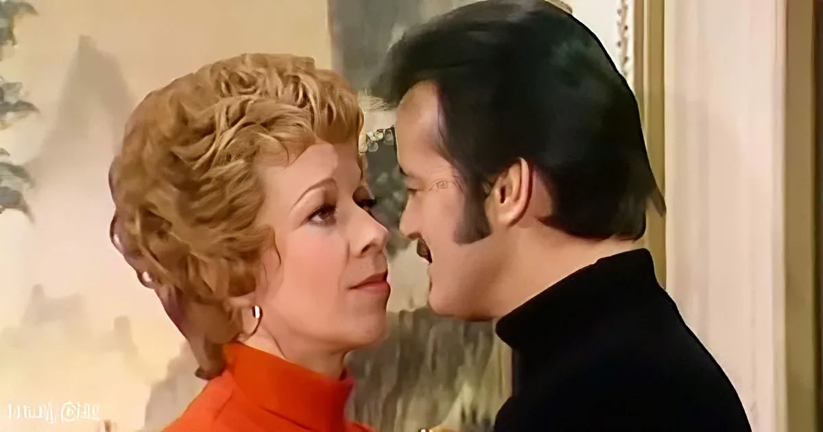 Robert Goulet and Carol Burnett