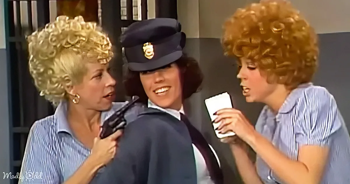 Carol, Vicki, and Lily Tomlin in the Funniest Prison Break