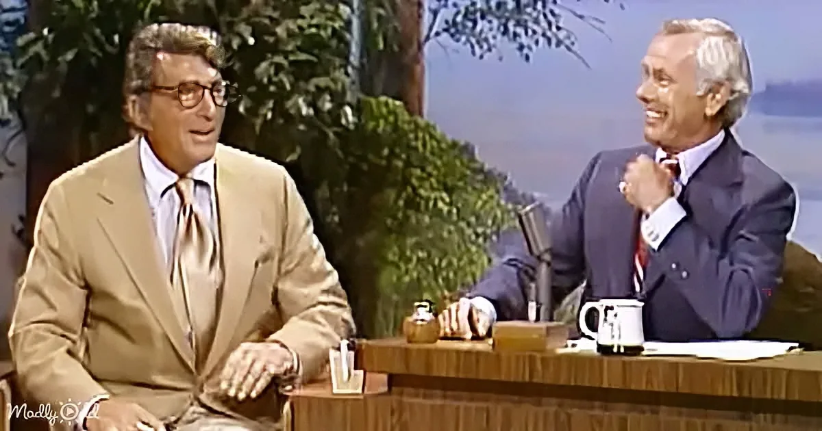 Johnny Carson and Dean Martin