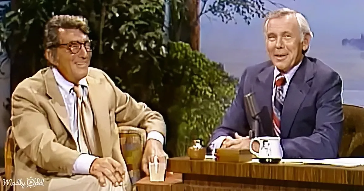 Johnny Carson and Dean Martin