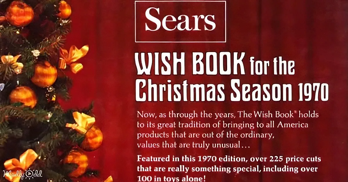 Sears Wish Book for the Christmas Season 1970 features price cuts and unique products.