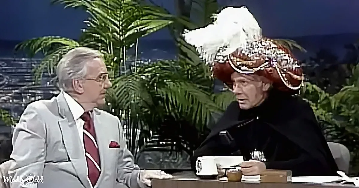 Johnny Carson and Ed McMahon