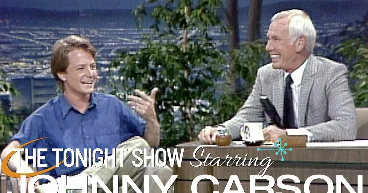 Johnny Carson Welcomes 80s Superstar Michael J. Fox for the First Time