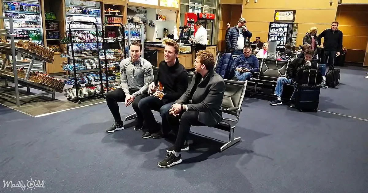 Frustrated, Delayed Passengers Get a Surprise at the Kansas City Airport