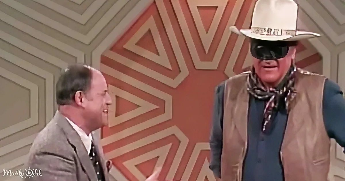 Don Rickles and John Wayne