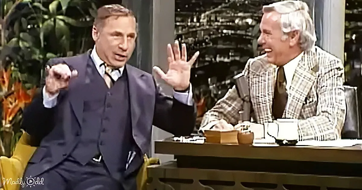 Johnny Carson and Mel Brooks