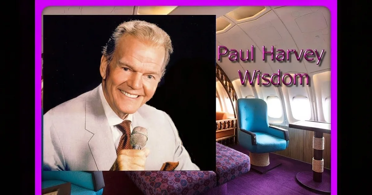 Paul Harvey Proves Laughter Is the Best Medicine
