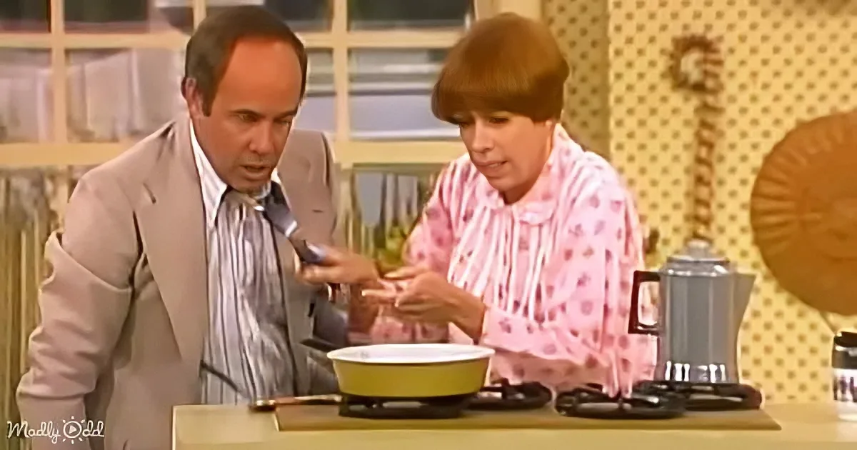 Tim Conway and Carol Burnett