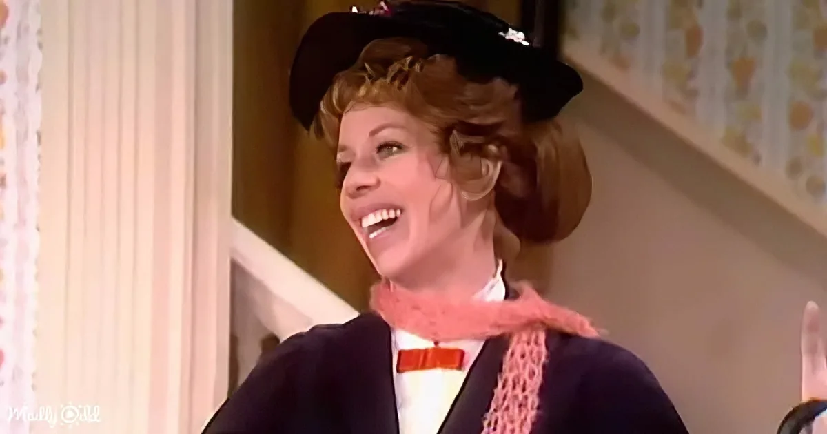 Carol Burnett Plays Mary Poppins' Sister in Hilarious Skit