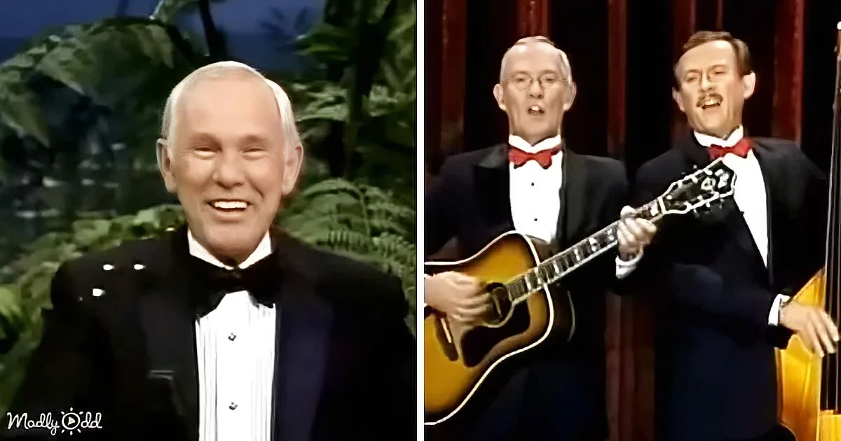 Johnny Carson Welcomes the Smothers Brothers on 1987 New Year''s Eve Show