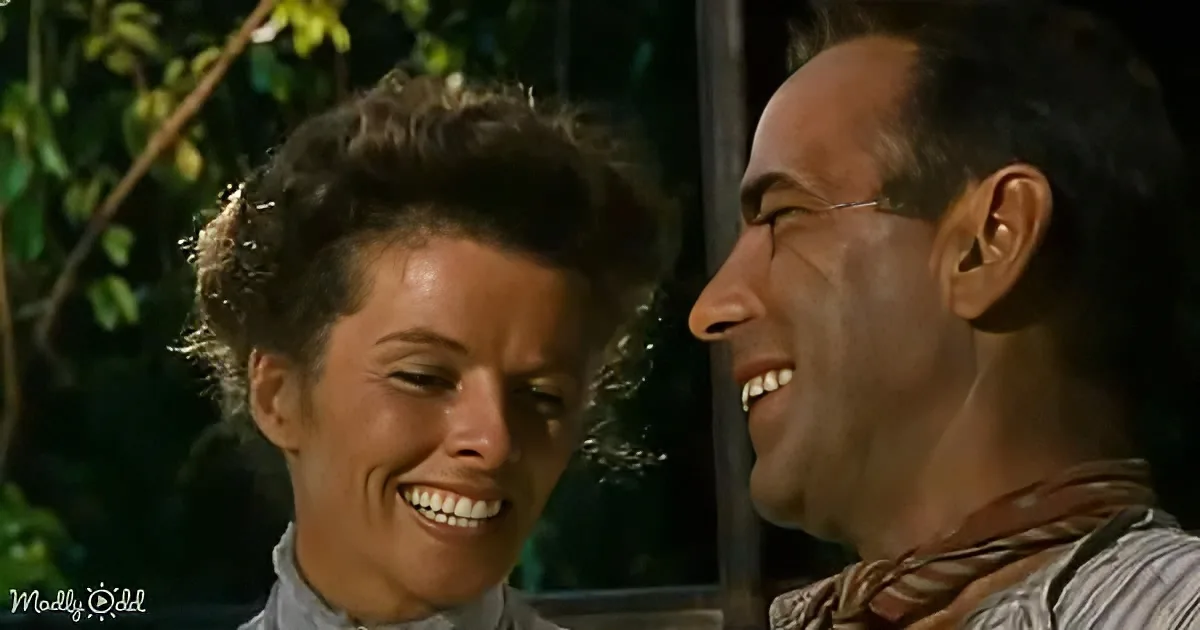 Bogart and Hepburn