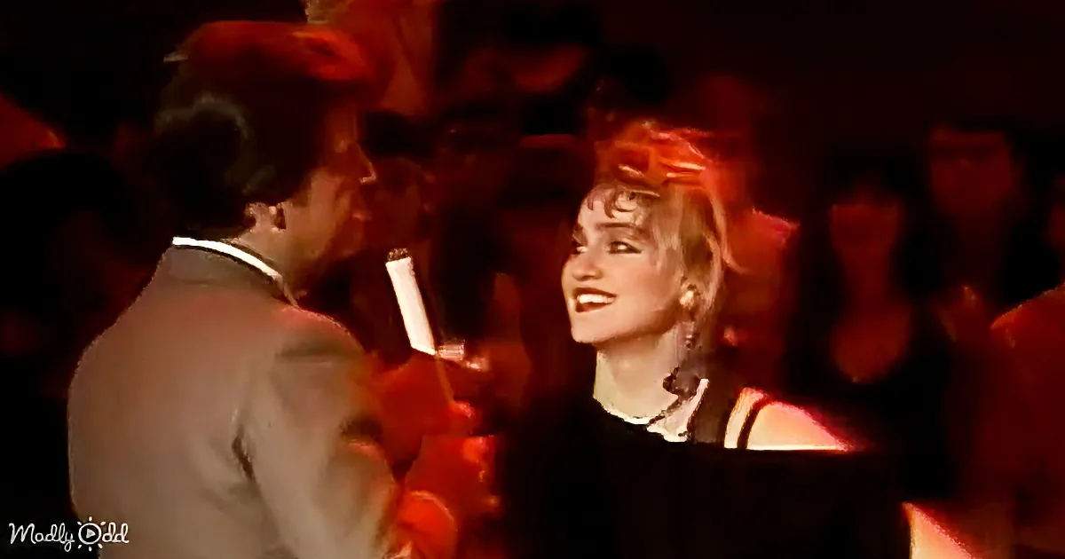 Madonna and Dick Clark