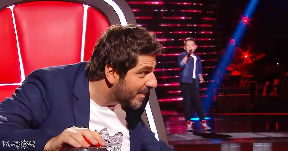 Lissandro on The Voice Kids
