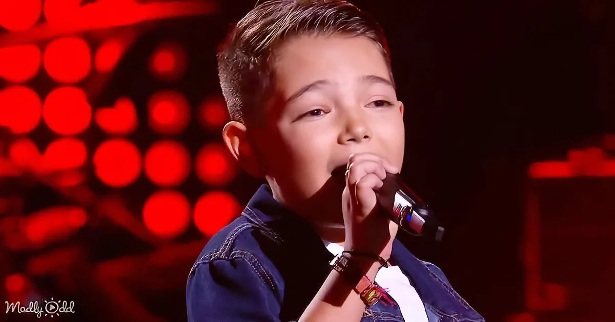 Lissandro on The Voice Kids