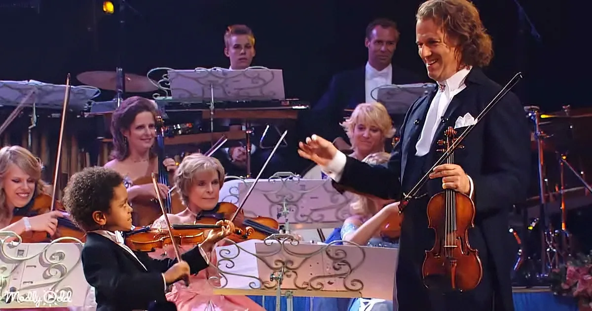 Tiny violin prodigy