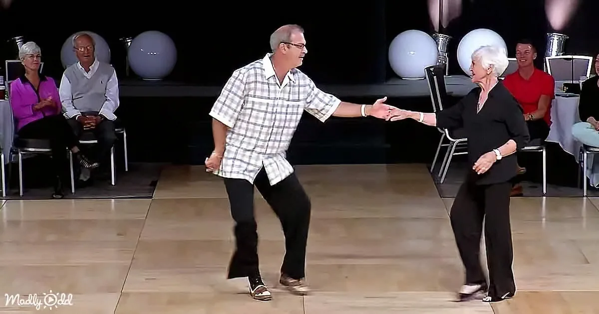 Senior Swing Champions Wow With Groovy Footwork