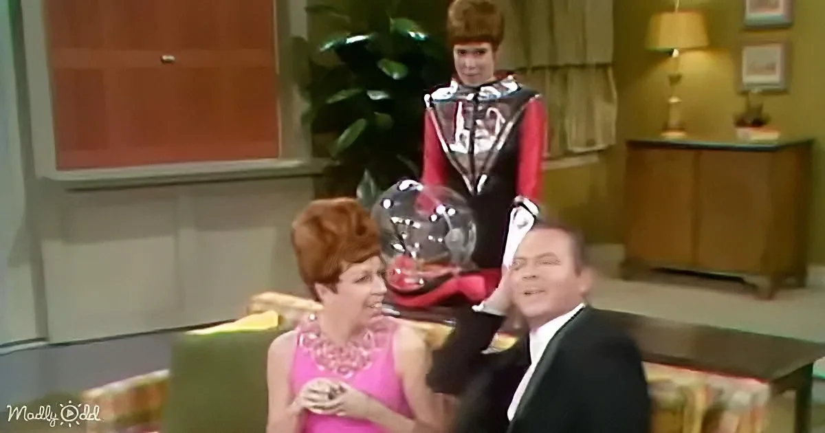 Carol Burnett and Harvey Korman